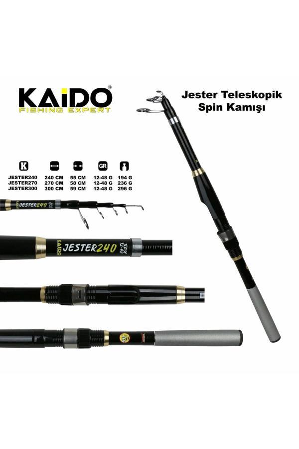 Kaido Jester 300 Cm 12-48 Gr %100 Carbon Spin Kamışı - Image 1