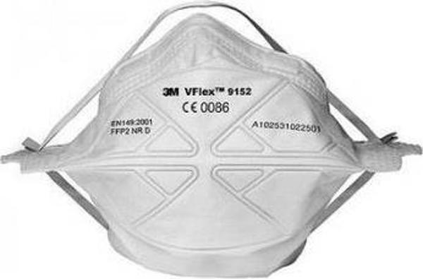 3M 9152E VFlex Ventilsiz Toz Maskesi FFP2 - Image 1