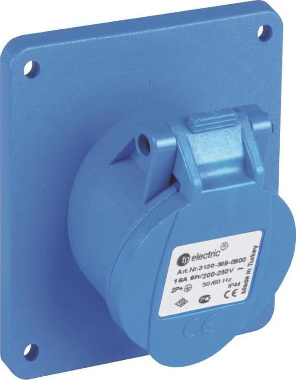 Tplast Marin Gömme Priz 3x16A - Image 1