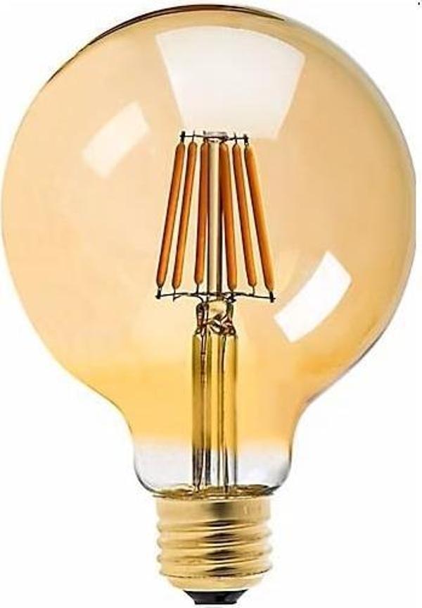 Cata CT-4286 Filament Led Ampul Amber 6W - Image 1