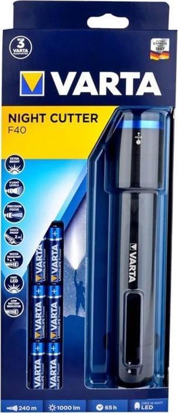 Varta Cutter F40 Led Night El Feneri 14W - Image 1