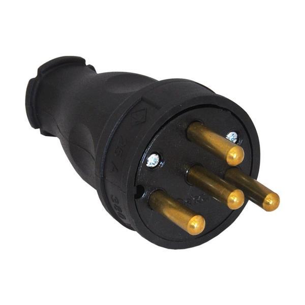 Tplast Kauçuk Düz Fiş 3x25A - Image 1
