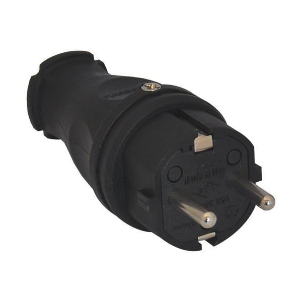 Tplast Kauçuk Düz Fiş 1x16A - Image 1