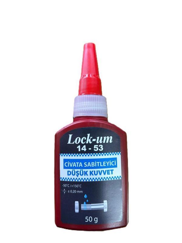 Lock-um Düşük Mukavemetli Civata Sabitleyici 50ml - Image 1