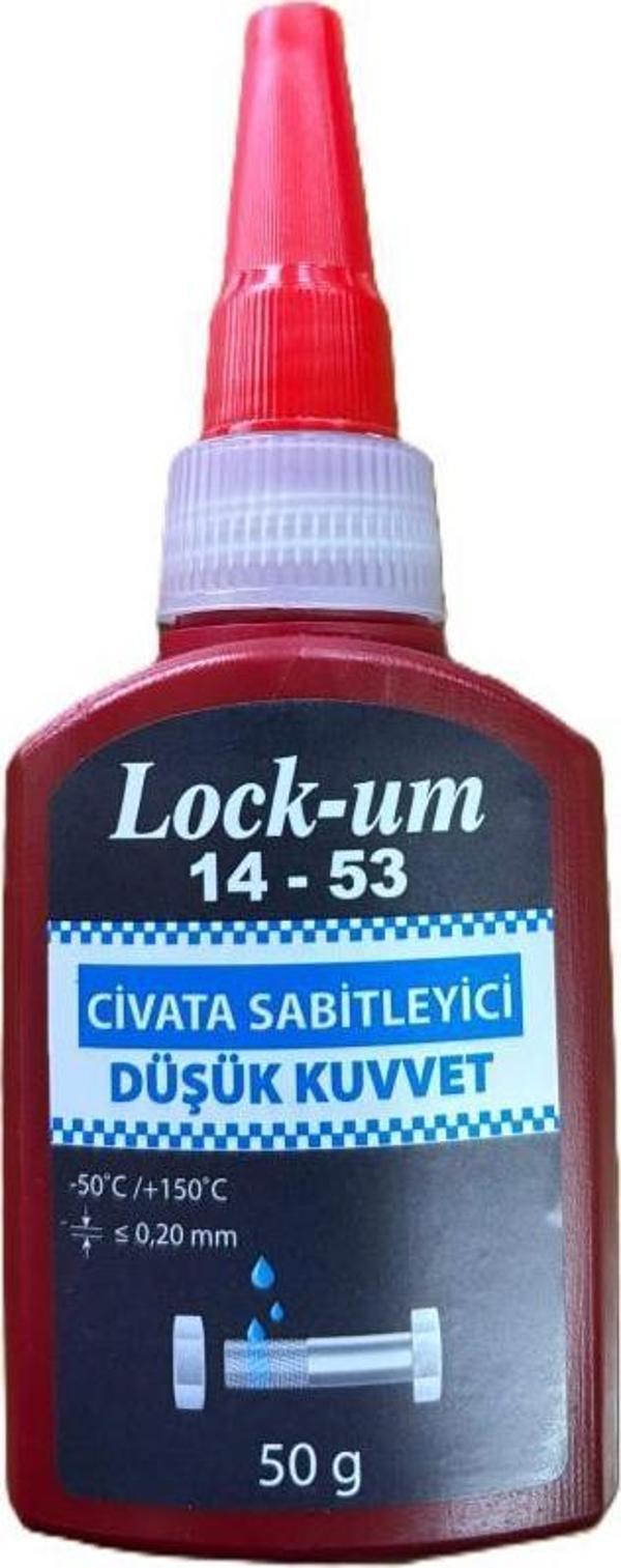 Lock-um Düşük Mukavemetli Civata Sabitleyici 50ml - Image 1