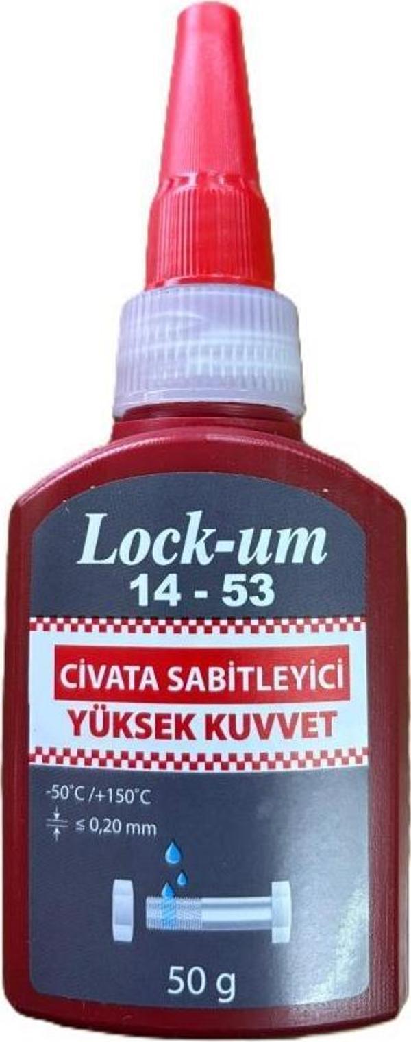 Lock-um Yüksek Mukavemetli Civata Sabitleyici 50gr - Image 1