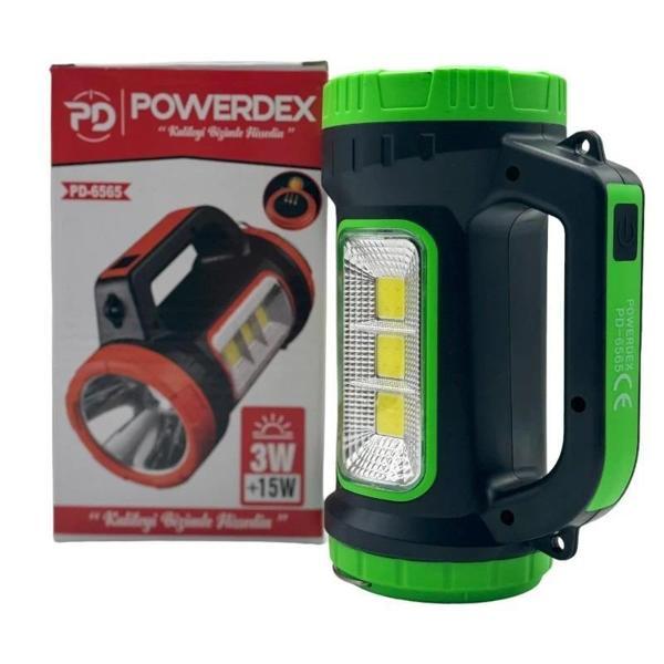 Powerdex PD-6565 Şarjlı Led El Feneri  - Image 1