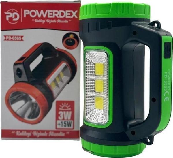 Powerdex PD-6565 Şarjlı Led El Feneri  - Image 1