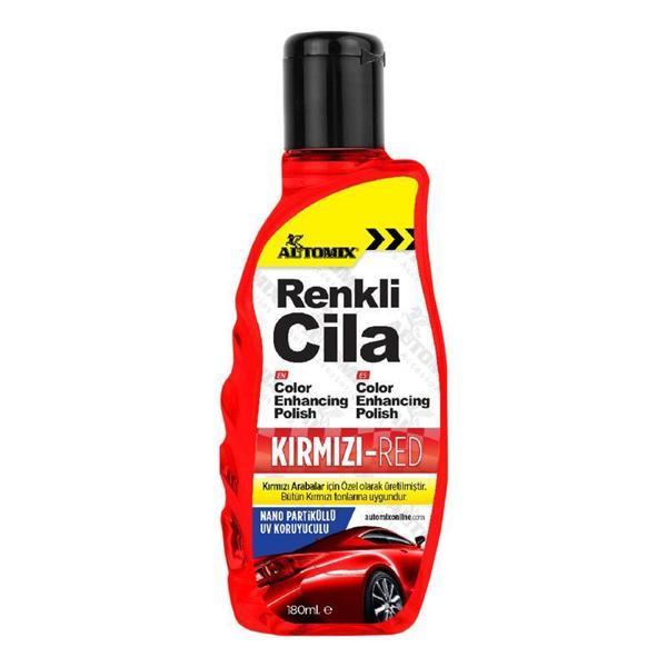 Automix Kırmızı Cila 180ml - Image 1