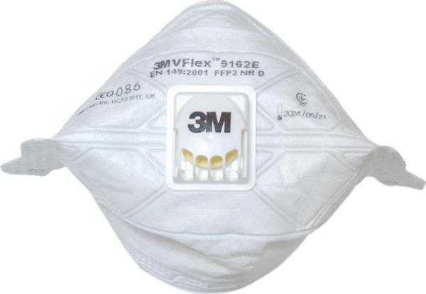3M 9162E FFP2 Ventilli Toz Maskesi 15li Paket - Image 1