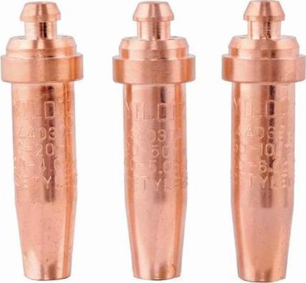 Yıldız 4420A Kesme Lüleleri Takımı Asetilen-Oksijen 3-100mm  - Image 1