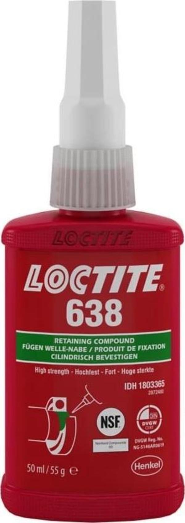 Loctite 638 Genel Amaçlı Sıkı Geçme Sıvısı 10ml - Image 1
