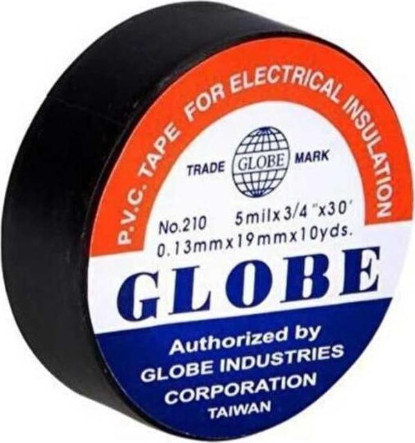 Globe İzole Bant  Siyah - Image 1