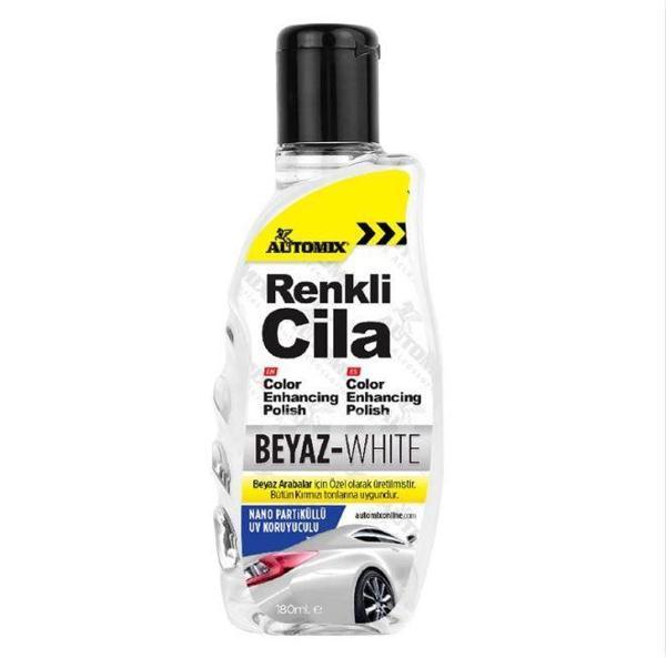 Automix Beyaz Cila 180ml - Image 1