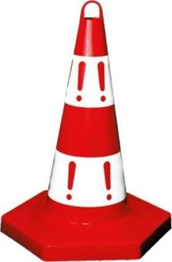 Evelüks 12302TK Ekonomik Trafik Konisi 50cm  - Image 1