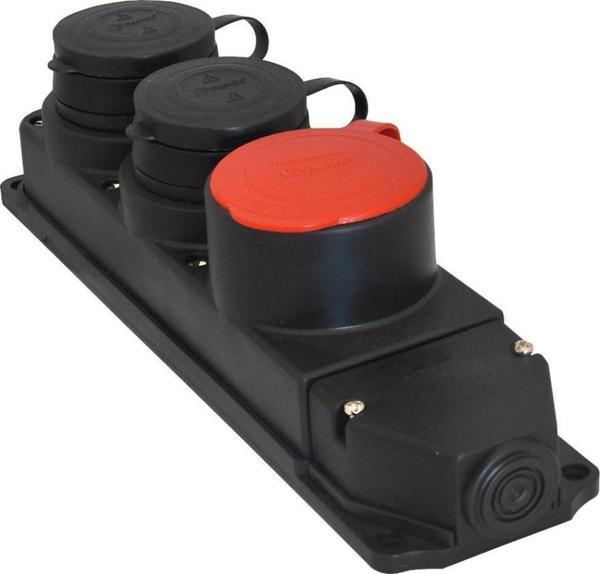 Tplast Kauçuk Üçlü Grup Priz 1x(3x25)-2x(1x16) - Image 1
