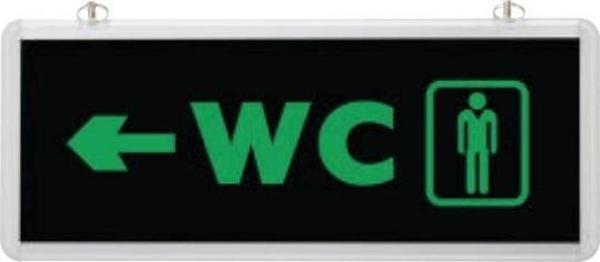 Fujiled Işıklı Erkek WC Gösterge Tabelası  - Image 1