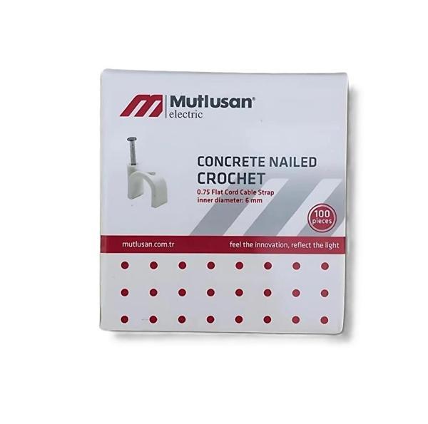 Mutlusan Çivili Kroşe 100lü Paket  No:7 - Image 1