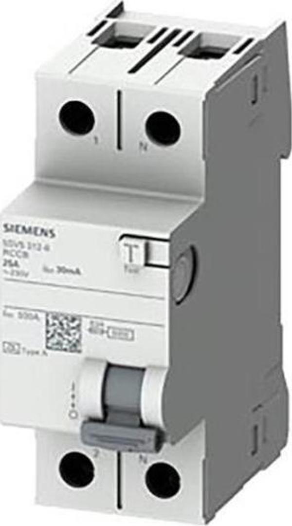Siemens 5SV5312-6 Kaçak Akım Koruma Rölesi 2x25A 30Ma - Image 1