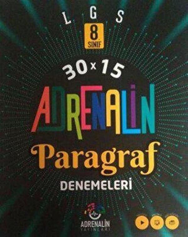 LGS 30 x 15 Paragraf Deneme - Adrenalin Yayınları - Image 1