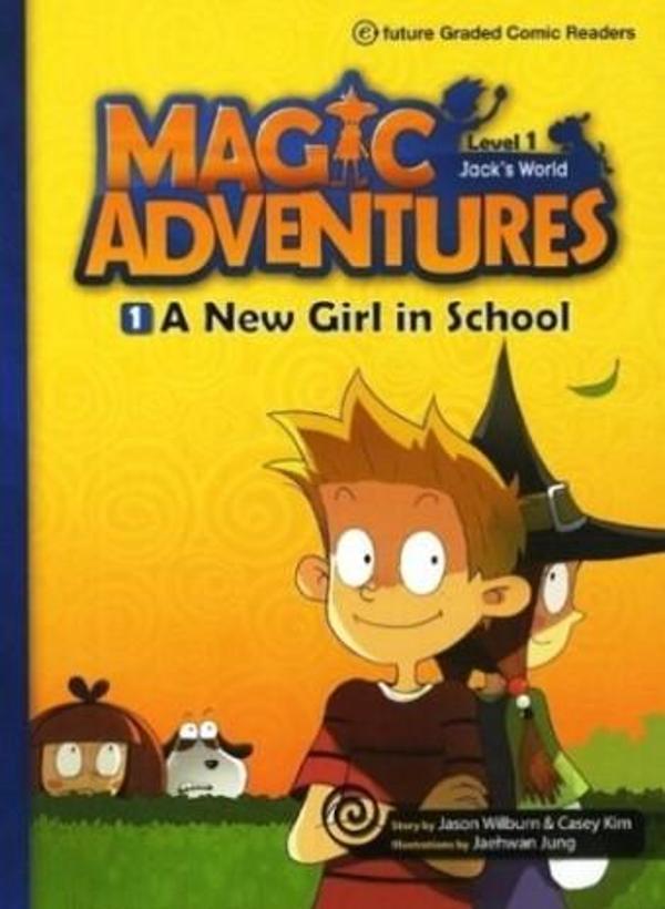 A New Girl in School +CD (Magic Adventures.1) - Image 1