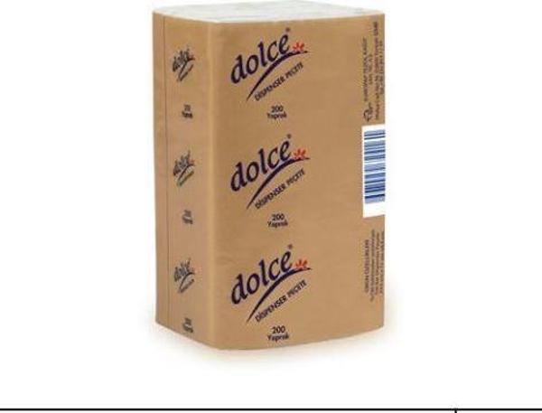 Dolce Dispanser Peçete 200'lü 18 Paket - Image 1