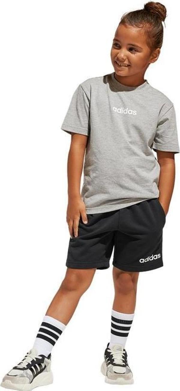 adidas Çocuk  Gri  Eşofman LK LIN T-SET JC9752 - Image 1