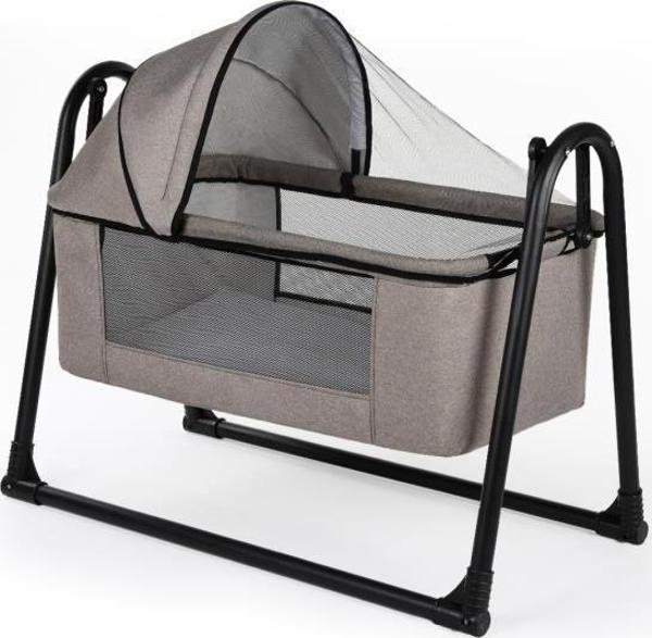 TommyBaby Sedef Sepet Beşik Portatif Bebek Beşiği Sallanır Beşik - Image 1