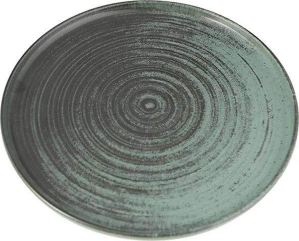 Porland Lykke Yeşil Düz Tabak 18cm  - Image 1