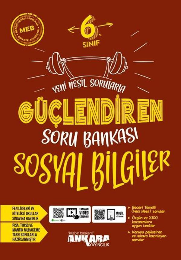 6. Sınıf Sosyal Bilgiler Güçlendiren Soru Bankası - İş Bankası Kültür Yayınları - Image 1