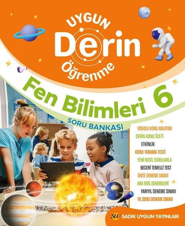 6. Sınıf Fen Bilimleri Soru Bankası Derin Öğrenme Serisi - İş Bankası Kültür Yayınları - Image 1