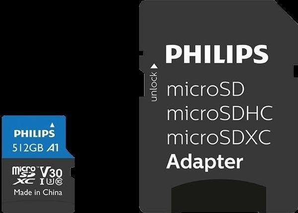 Phılıps 512gb Mıcro Sdxc 100 Mb/s C10 Fm51mp65b/00 - Image 1