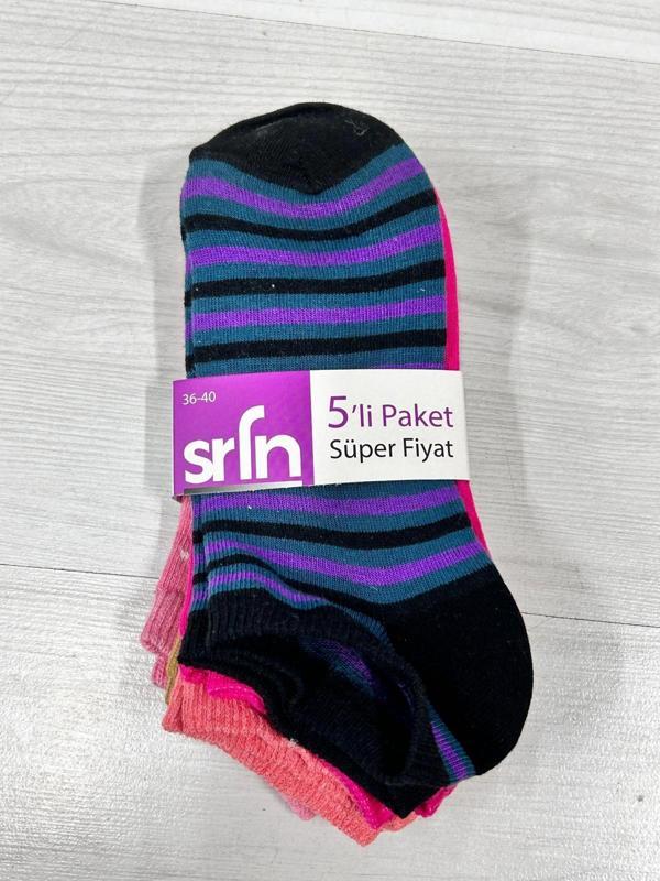 Şirin  Bayan Patik Çorap 335 (5li) - Image 1