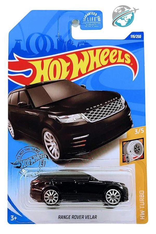Hot Wheels - Range Rover Velar (1/64) Siyah - Yurt Dışı Uzun Kartonet - 2020 Serisi - Image 1