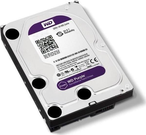 WESTERN DİGİTAL Purple 3TB 5400rpm 64MB Sata3 3.5" 7x24 Güvenlik Harddisk (WD30PURX) - Image 1