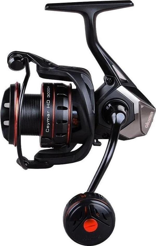 Okuma Ceymar HD CHD-3000HA2 Matt Black 7+1BB Olta Makinesi - Image 1