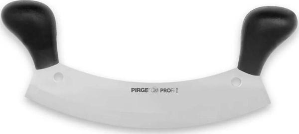 71120 Profi Kıyma, Pizza Satır, Zırh Bıçağı 26 Cm - Siyah Çift Saplı - Image 1