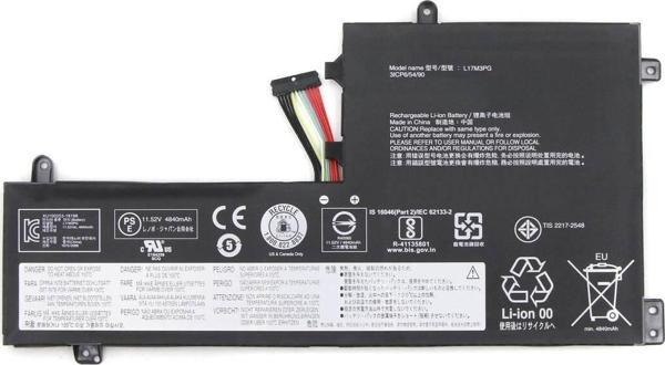 Lenovo L17M3PG2 Batarya ile Uyumlu Pil Versiyon-2 - Image 1
