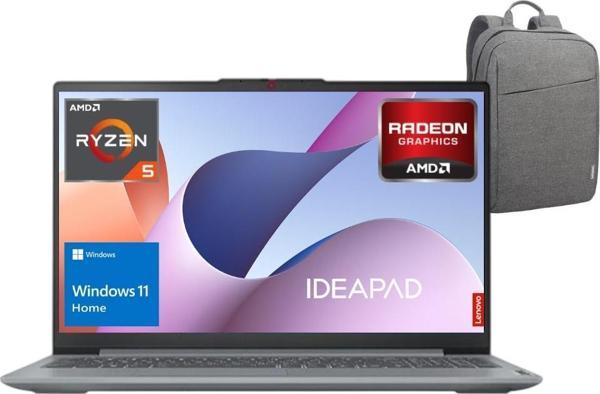 Lenovo IP Slim 3 AMD Ryzen 5 5625U 16GB 512GB SSD 15.6" FHD Windows 11 Home Taşınabilir Bilgisayar 82XM00PWTX - Lenovo Çanta WZ1 - Image 1