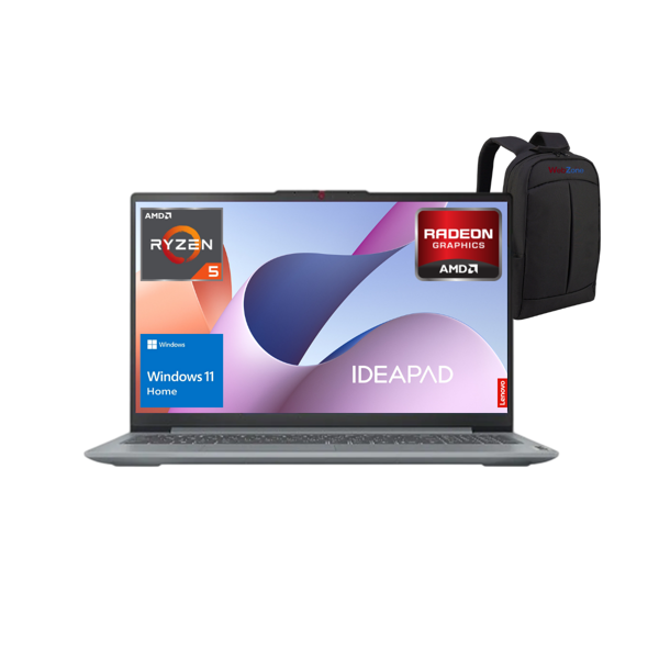 Lenovo IP Slim 3 AMD Ryzen 5 5625U 16GB 512GB SSD 15.6" FHD Windows 11 Home Taşınabilir Bilgisayar 82XM00PWTX - Lenovo Mouse WZ5 - Image 1