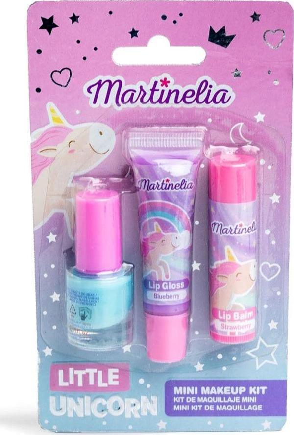 Martinelia Little Unicorn Kız Çocuk Dudak Balmı ve Oje Seti 12085 - Image 1