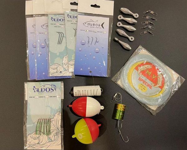 Aldos sport fishing Deniz Dip Hazır Olta Seti - Image 1