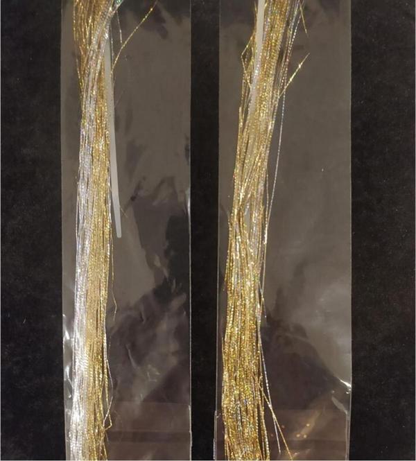 Aldos sport fishing Çapari 20 Mt Tırtıklı Poşet Sim 50 Cm Gold 22 (2 Ad) - Image 1