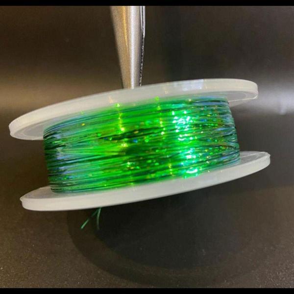 Aldos sport fishing Çapari Sim Hologram Sim 100 Mt 10 Kat Koyu Yeşil - Image 1