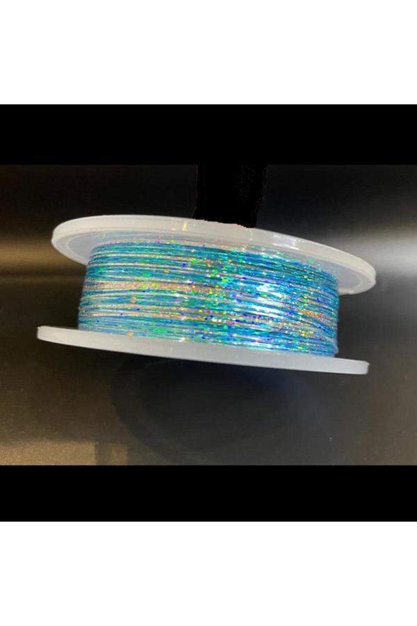 Aldos sport fishing Çapari Sim Hologram Sim 100 Mt 10 Kat Açık Mavi - Image 1