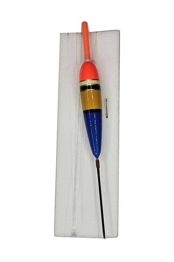 Aldos sport fishing Özel Üretim Hassas Şamandıralı Mod.251 (3 Gr) 2 Iğneli Kefal Sokar Melanur Takımı - 6 Mt Misinalı - Image 1
