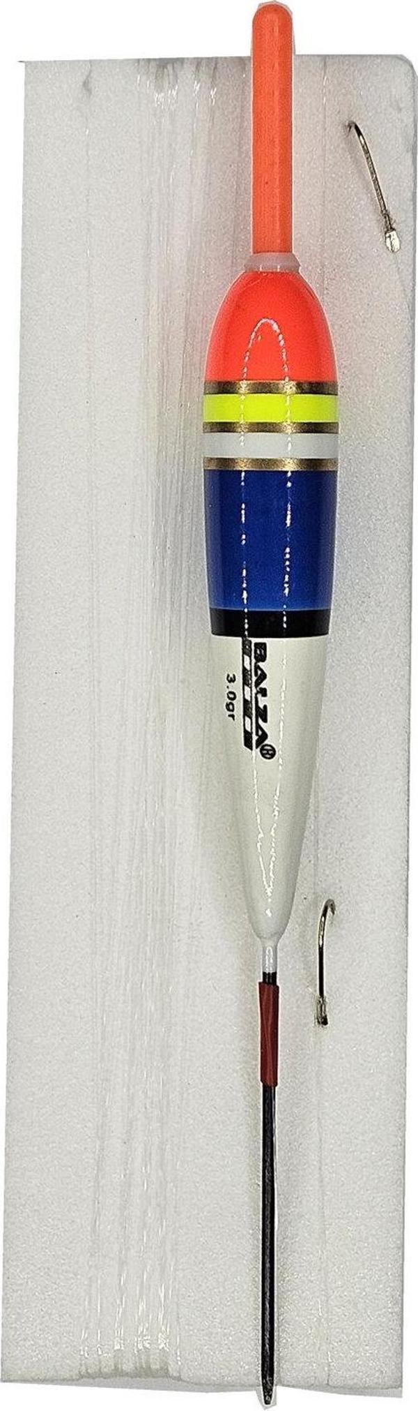 Aldos sport fishing Özel Üretim Hassas Şamandıralı Mod.252 (2 Gr) 2 Iğneli Kefal Sokar Melanur Takımı - 6 Mt Misinalı - Image 1