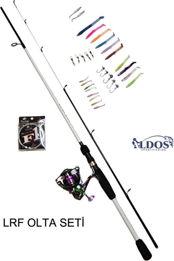 Aldos sport fishing 180 Cm LRF Tam Takım Olta Seti 3-12 gr 33 parça Hobi Seti - Image 1
