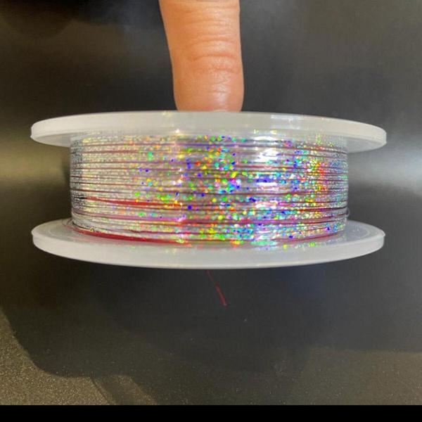 Aldos sport fishing Çapari Sim Hologram Sim 100 Mt 10 Kat Kırmızı - Image 1