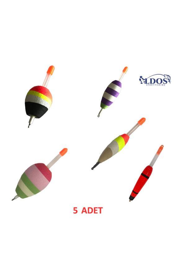 Aldos sport fishing Işık Fosfor Takılabilen Olta Şamandırası (5'li paket) - Image 1